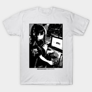 Japanese Anime Manga Streetwear - DJ T-Shirt